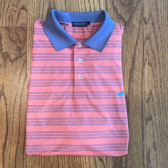 Southern Marsh Other - Southern Marsh Striped Performance Shirt, size L
